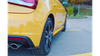 Splitter Audi S1 8X Tył Boczne Gloss Black