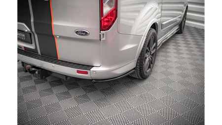 Splitter Ford Transit Custom I ST-Line Facelift Rear Side Gloss Black