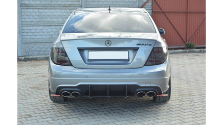 Dyfuzor Mercedes-Benz C W204 S204 Tył + Splittery Tylne Boczne