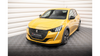 Splitter Peugeot 208 GT II Front Pro Black-Red