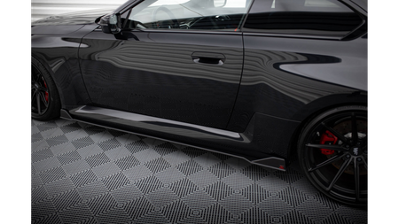 Dokładka BMW 2 G87 M-Pack Progi Street Pro v.2 Black