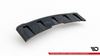 Splitter Audi A5 F5 S-Line Rear Central with Diffuser Gloss Black