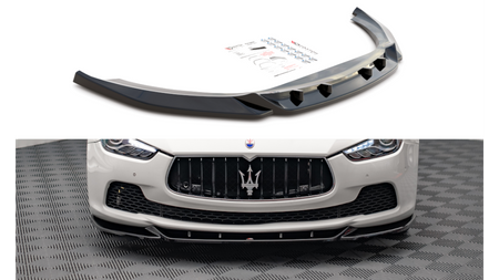 Splitter Maserati Ghibli III przód v.1 Gloss Black