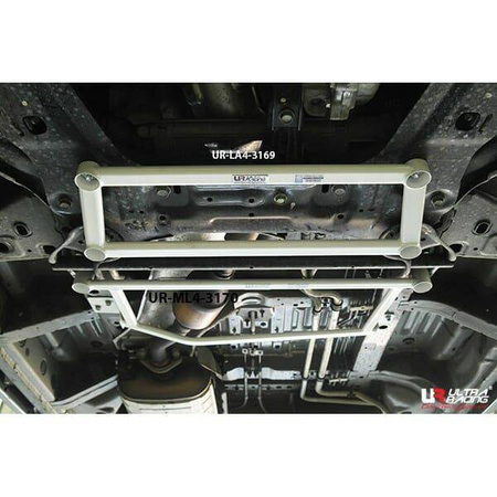 Nissan Serena C26 2.0 2WD 10-18 UltraRacing 4-point mid lower Brace