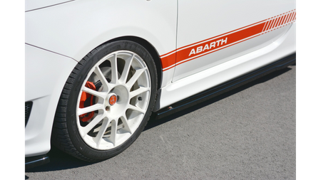 Dokładka Fiat 500 Abarth I Progi Gloss Black