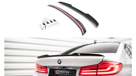 Spoiler Cap BMW 5 G30 v.1 Gloss Black