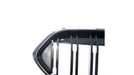 Grill BMW 2 F44 podwójne żeberka Gloss Black