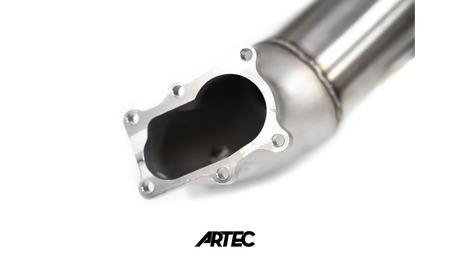 Nissan RB25 4" to 3.5" Cast Downpipe oraz Mild Pipe