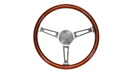 Steering wheel 380mm Wood 