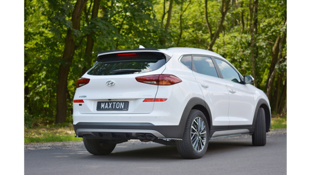 Splitter Hyundai Tucson III Facelift Tył Boczne Gloss Black