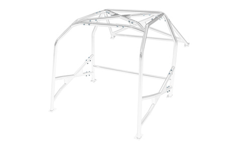 Bolt-in Roll Cage BMW 3 E36 Black PRO White