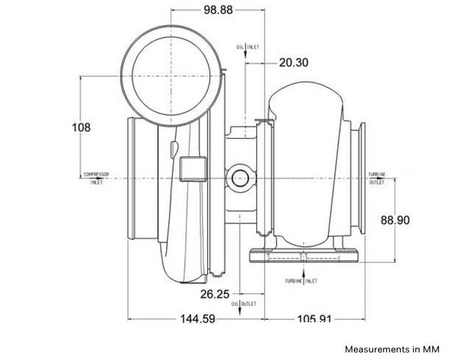 Garrett Turbocharger GTX4202R Super Core