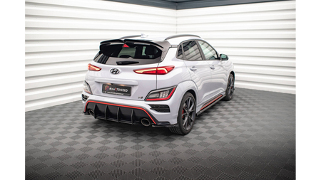 Splitter Hyundai Kona Mk1 Rear Side Gloss Black v.1