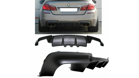 Diffuser BMW 5 F10 F11 Rear Matt Black