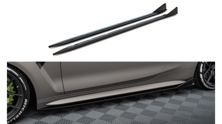 Diffuser BMW 4 G82 M-Pack Side Skirts v.3 CSL Look