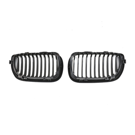 Grill BMW 3 E46 Facelift Compact pojedyncze żeberka Matt Black