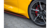 Dokładka Toyota Supra V Progi v.2 Gloss Black