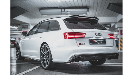 Przedłużenie Spoilera Audi RS6 C7 v.2 Gloss Black
