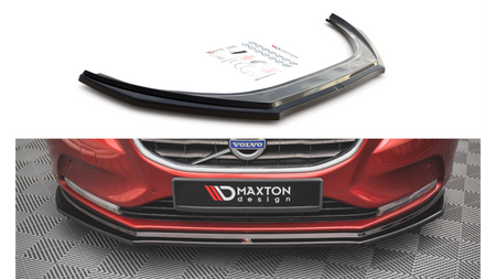 Splitter Volvo V40 przód Gloss Black