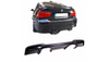 Diffuser BMW 3 E90 E91 Rear Matt Black