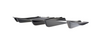 Diffuser Tesla Model X Rear Valance Gloss Black