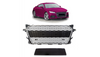 Grill Audi TT 8S Silver Matt & Gloss Black