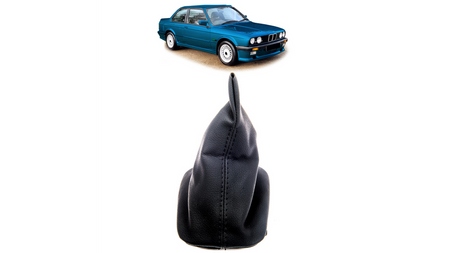 Gear Knob Gaiter Black suitable for BMW 3 (E30) Sedan Touring 1982-1992