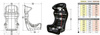 Racing seat Sabelt Taurus (GT-160 L) FIA