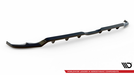 Splitter Toyota Yaris IV Rear Central with Diffuser v.2 Gloss Black