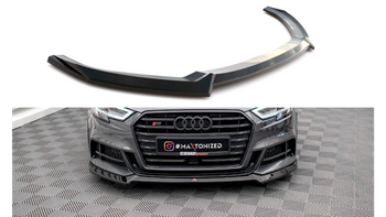 Splitter Audi A3 8V Facelift S-Line Front v.3 Gloss Black