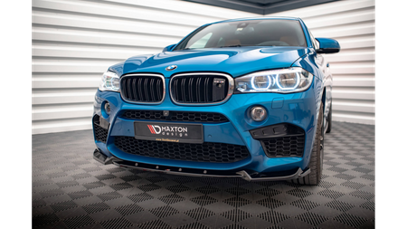 Splitter BMW X5 F85 X6 F86 M-Pack przód v.1 Gloss Black