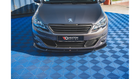 Splitter Peugeot 308 II Facelift Front v.2 Gloss Black