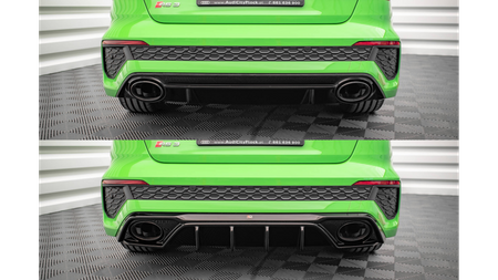 Diffuser Audi RS3 8Y Rear Valance Gloss Black