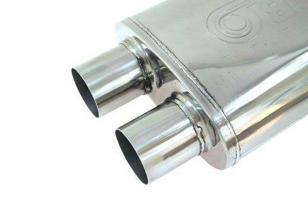 Center Muffler 57-51mm TurboWorks LT 304SS 355mm