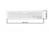 Wkładka Simota OP002 421x94mm
