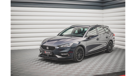 Splitter Seat Leon FR IV Front v.1 Gloss Black
