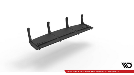 Diffuser Audi SQ5 8R Rear Street Pro Black-Red