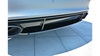 Splitter Audi RS7 Facelift Tył Środkowy Gloss Black