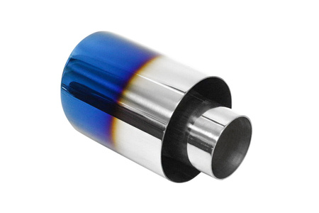 Exhaust Tip 102mm enter 60mm Polished Burn