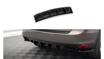 Diffuser Porsche Cayenne II Rear Valance Gloss Black