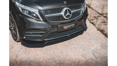 Splitter Mercedes-Benz V W447 Facelift Front v.4 Gloss Black