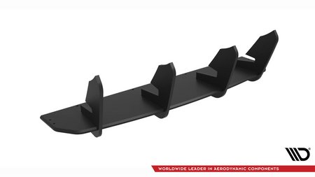 Diffuser Nissan GTR R35 Facelift Rear Street Pro Red