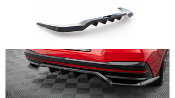 Splitter Skoda Enyaq Coupe iV RS Rear Central with Diffuser