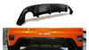 Diffuser Ford Focus II ST Rear Valance Gloss Black