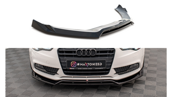 Splitter Audi A5 8T Facelift przód v.2 Gloss Black