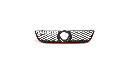 Grill Volkswagen POLO IV Facelift Red Strip