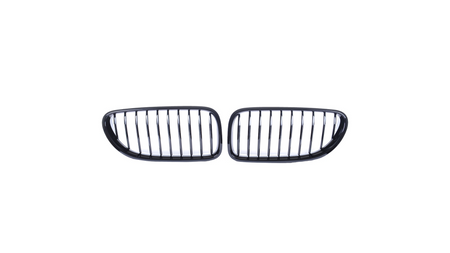 Grill BMW 6 F13 F12 F06 pojedyncze żeberka Gloss Black