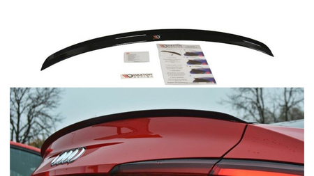 Spoiler Cap Audi A5 F5 S-Line Gloss Black