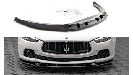 Splitter Maserati Ghibli III Front v.2 Gloss Black