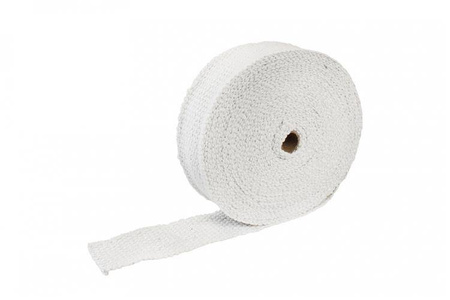 TurboWorks Exhaust heat wrap 50mm x 1mm 10m White